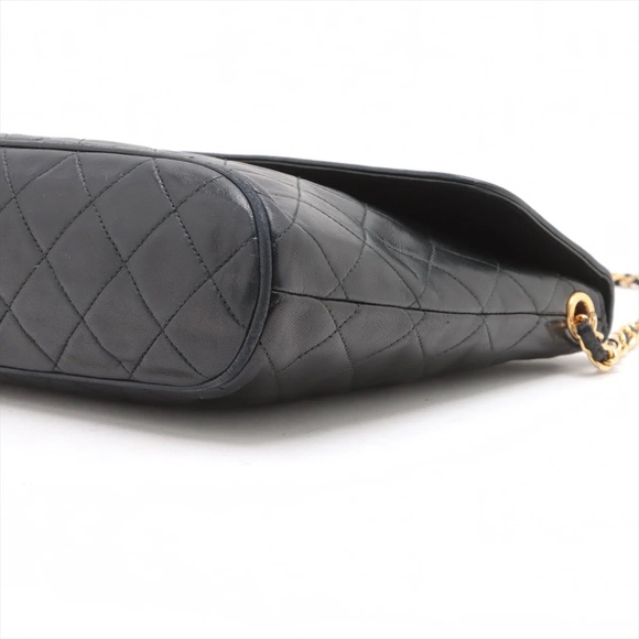 Authentic CHANEL black lambskin fringe vintage crossbody - Picture 11 of 11